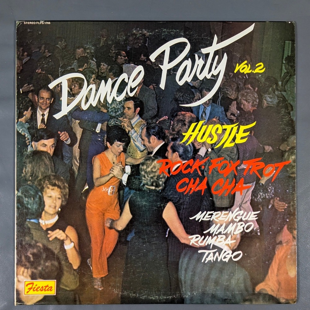 Dance Party Vol. 2 Fiesta FLPS 1766 Vinyl LP Bert Campbell Argueso Orchestra